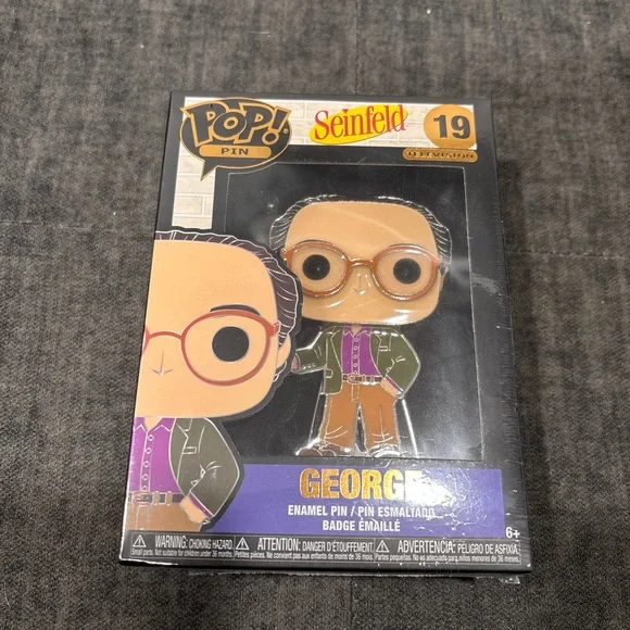 Seinfeld George Pop! Pin - Picture 1 of 5